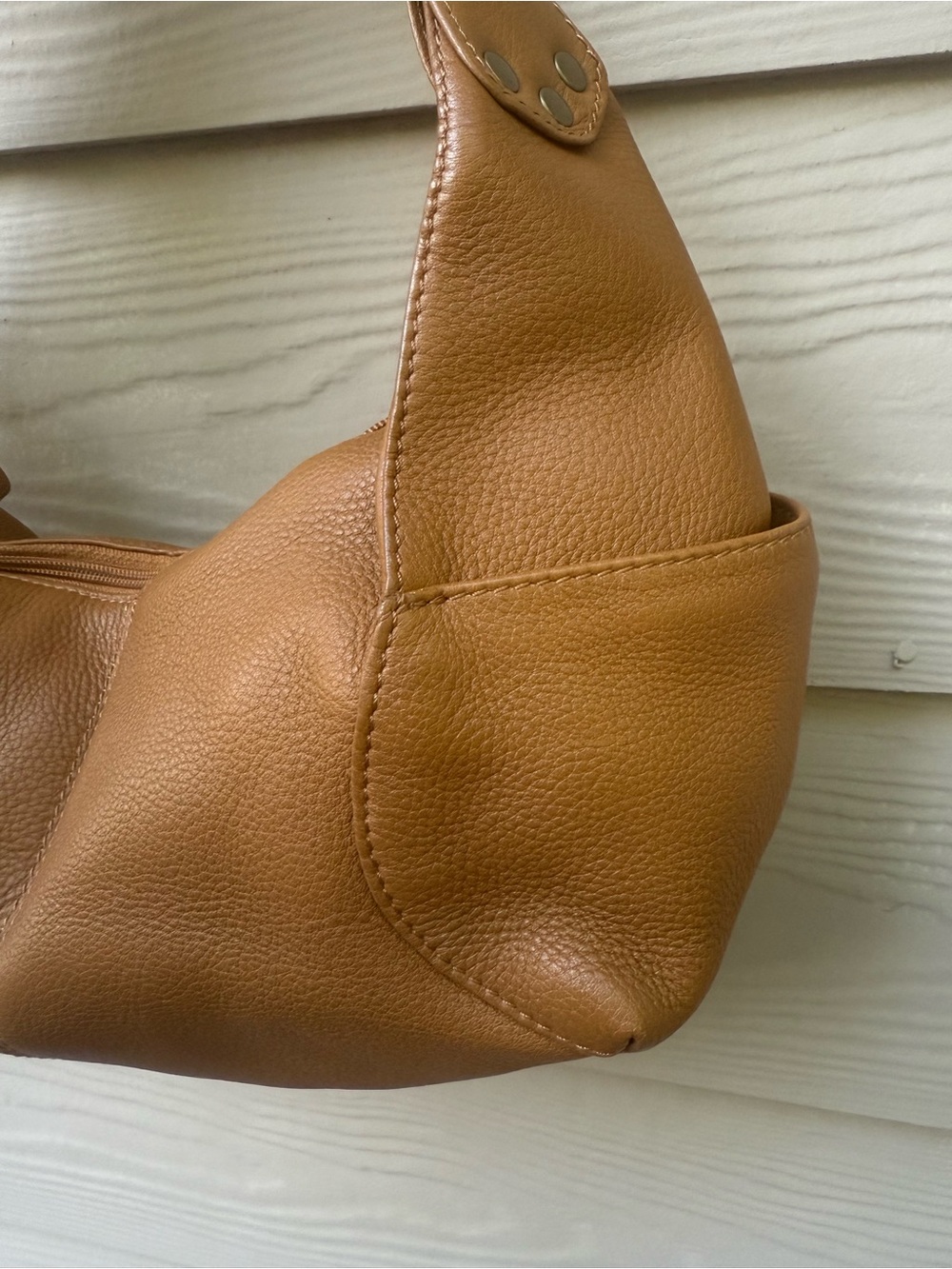 Hobo International Vintage Tan Leather Bag - Picture 2 of 16